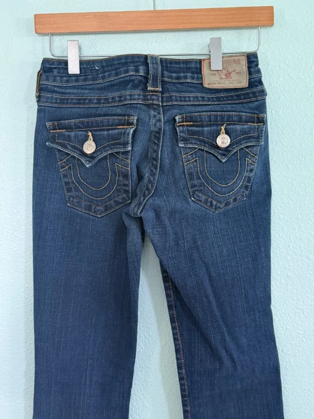 True Religion Dark Wash Becky Bootcut Jeans Size 25